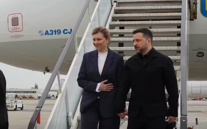 Зеленський і перша леді прибули до Румунії