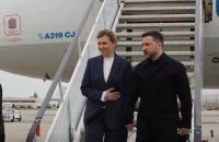 Зеленський і перша леді прибули до Румунії