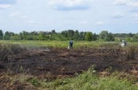 Площадь горящих торфяников под Киевом увеличилась