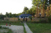 Активисты пытались остановить незаконную стройку в столичном парке "Победа"