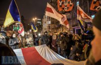 В Киеве память Михаила Жизневского почтили маршем 