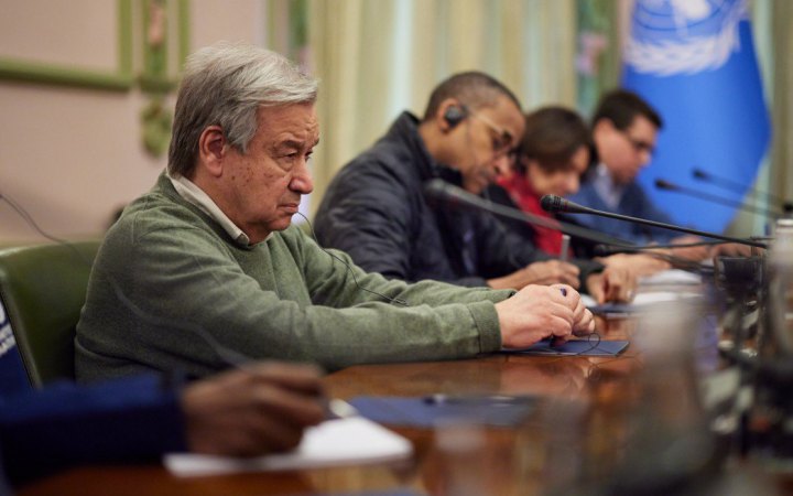 Гутерріш визнав, що Радбез ООН не може зупинити війну проти України