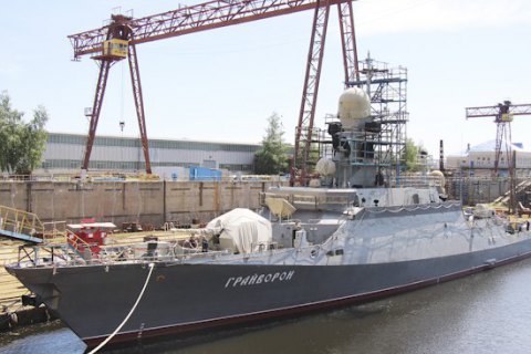 Росія проведе у Чорному морі випробування нового корабля з крилатими ракетами