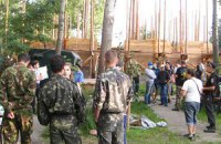 Защитники незаконного строительства в парке "Победа" назвали активистов "посланниками Дьявола"