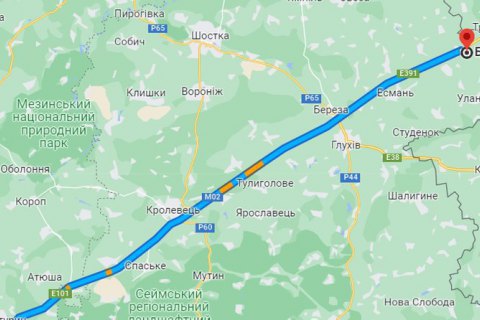 Вражеские войска захватили трассу Кипти-Бачевск на Сумщине, не разрешают выезд на дорогу гражданским