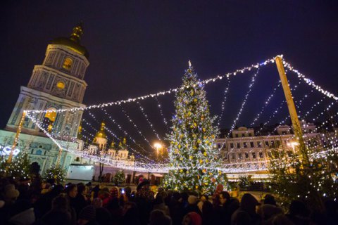 Новогодняя ночь в Украине прошла без происшествий