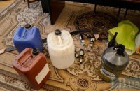 Подросток пытался поджечь церковь в Киеве коктейлем Молотова