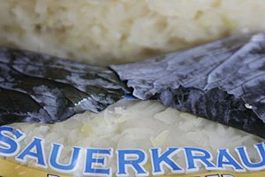 К немецкому автобану примерзла квашеная капуста