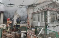 В Одессе во время тушения пожара погиб спасатель 