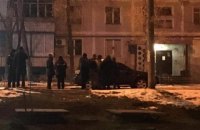 В центре Запорожья взорвался автомобиль