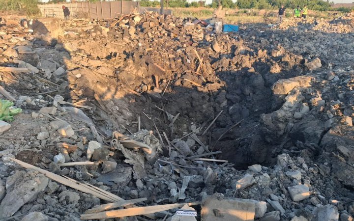 Власюк: На Дніпропетровщині знайшли вирву від другої північнокорейської ракети KN-23