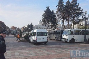 Міліція посилила охорону порядку в центрі Києва