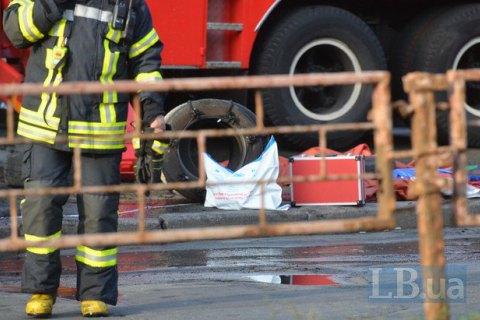 В Днепре произошел пожар в школе, погиб учитель