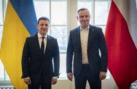Розпочалася зустріч Зеленського і Дуди у форматі віч-на-віч