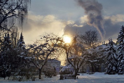 В воскресенье в Киеве до -5 градусов