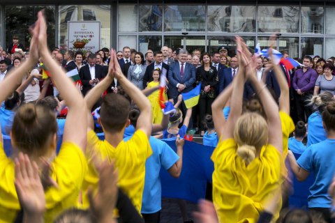 Порошенко: Я твердо вірю в близьке європейське майбутнє України