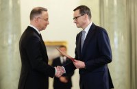 Польський уряд очолив Матеуш Моравецький