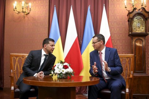 Зеленский пригласил Польшу присоединиться к восстановлению Донбасса