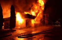 В Ровно ограбили сгоревший ресторан