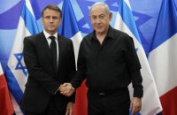 Макрон пообіцяв Ізраїлю підтримку і закликав насамперед звільнити заручників