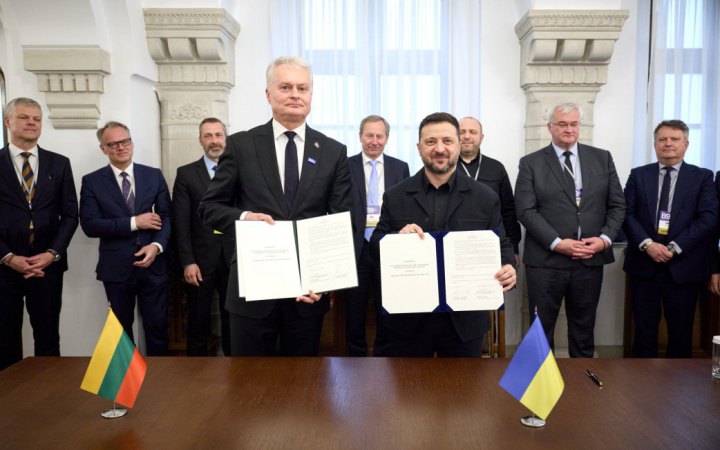 Drone Deal. Україна підписала угоду з Литвою, президенти ще чотирьох країн теж отримали пропозицію
