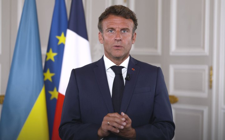 "Захищати суверенітет та незалежність України означає захищати стабільність нашого світу", - Макрон
