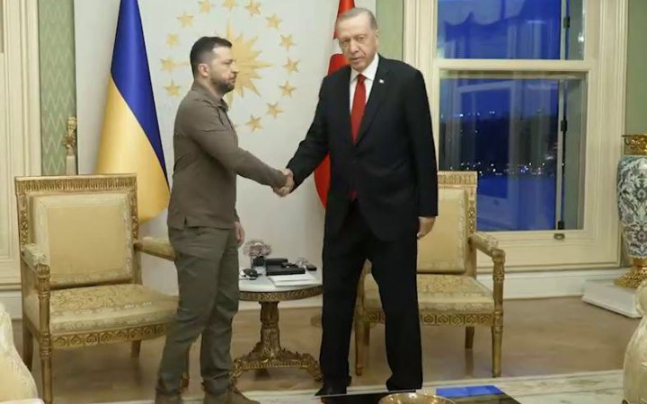 Зеленський провів переговори з президентом Туреччини Ердоганом
