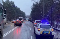 У Києві сталася ДТП за участю 13 автомобілів