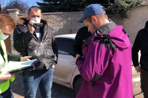 Организатору акции в поддержку Стерненко возле ОП Филимонову вручили подозрение (обновлено)