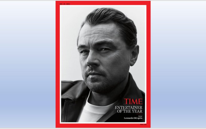 Журнал "Time" назвав Леонардо Ді Капріо артистом року