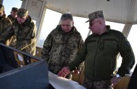 Міністр оборони і начальник Генштабу відвідали передові позиції ООС