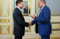 Зеленський уперше зустрівся з головою ЄБРР і пообіцяв продовжувати реформи