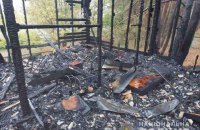 На Харківщині загорівся будинок на базі відпочинку, є постраждалі 