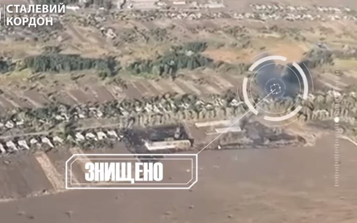 Українські прикордонники знищили склад росіян