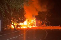 Уночі внаслідок ворожого удару пошкоджено митний пункт пропуску на кордоні з Молдовою