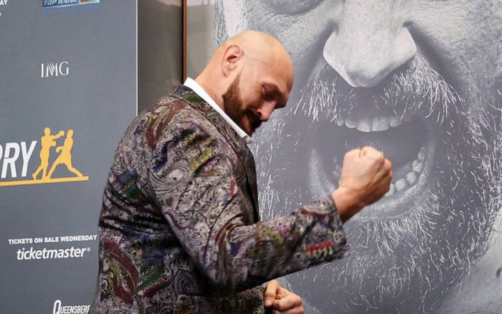Ф'юрі обізвав Усика "роздутим середньоваговиком"