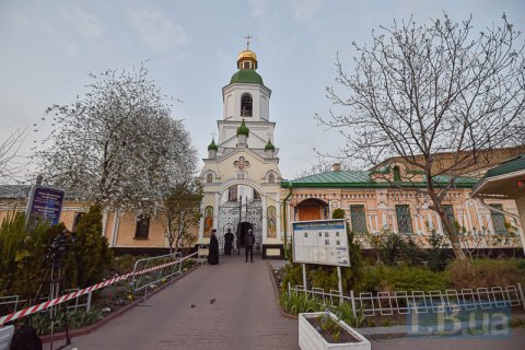 УПЦ МП ожидает смягчения карантина в Киево-Печерской Лавре