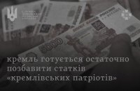 Розвідка: у РФ фіксують різке зростання залежності від рублевих депозитів