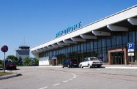 В херсонском аэропорту появился первый регулярный рейс