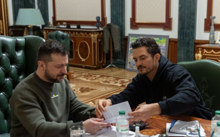 Орландо Блум співпрацюватиме з Офісом президента за трьома напрямками, - Зарівна