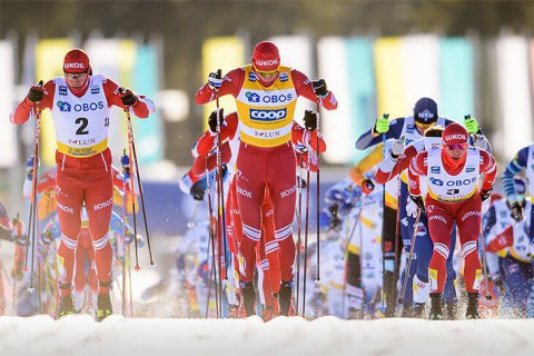 Сборная Норвегии на чемпионате мира по лыжным видам спорта завоевала "золота" больше, чем все остальные команды вместе взятые