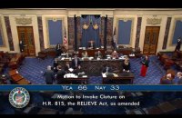 Сенат США ухвалив рішення завершити дебати щодо законопроєкту про Україну