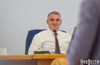 Мэр Николаева синхронно переводил выступления депутатов ОПЗЖ, которые отказались говорить по-украински
