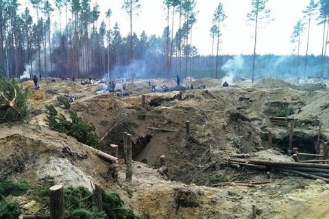 В Ровенской области копатели янтаря попытались отбить задержанных товарищей