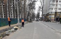Восстановлением и расчисткой дорог Киевщины занимаются 250 человек и 117 единиц техники – Кубраков
