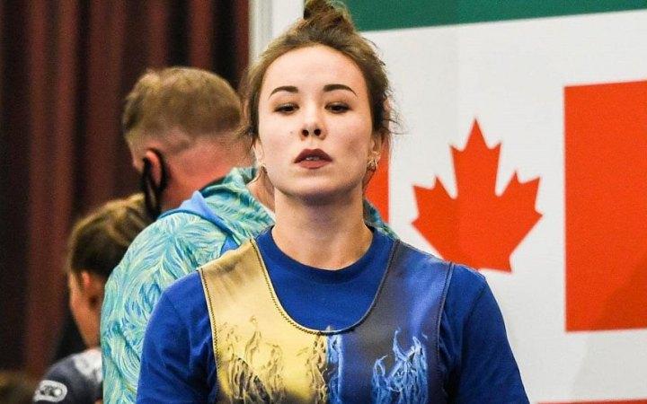 Українка стала чемпіонкою світу і встановила рекорд у жимі лежачи