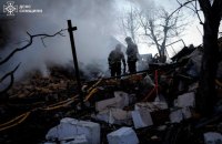Головне за ніч та ранок суботи, 14 березня: масована атака на Київ та Київщину, влучання в приміський поїзд, понад 150 боїв