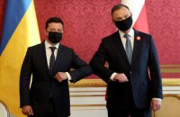 Зеленский обсудил с президентом Польши наплыв нелегалов из Беларуси и "Северный поток-2" 