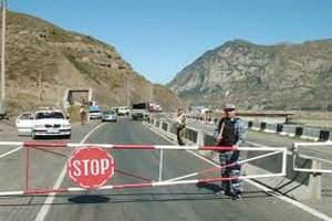 Границу между Россией и Южной Осетией временно закрыли