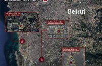 Израильська армия сообщила о расположении производственных площадок управляемых ракет "Хезболлы" в Бейруте